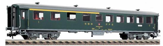 Express Passenger car 1st/2nd class type AB (heavy type)<br /><a href='images/pictures/Fleischmann/5138.jpg' target='_blank'>Full size image</a>